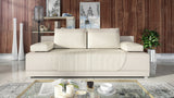 NEW!! SOFA BED CLEO 201CM POSO 100 PAROS 02The new sofa from the CLEO collection is a classic style and great functionality. Beautiful sewing and 4 large, soft pillows add to its unique charm. Thanks to the standard use of wave springs and highly elastic