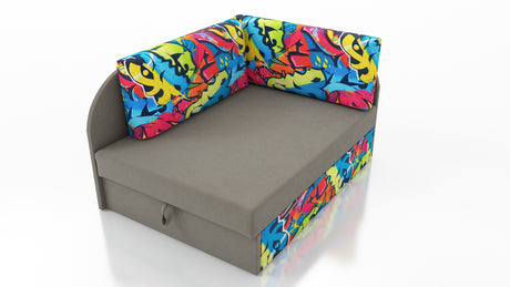 UNIVERSAL CORNER SOFA BED KUBUS CUBE / Children room