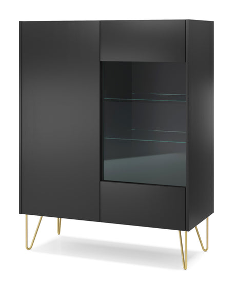 LIVING ROOM HARMONY FURNITURE SETFURNITUTE SET INCLUDES:TV Stand HARMONY 01 (144/55/37) Storage cabinet HARMONY 03 (144/83/37) Display cabinet HARMONY 04 (97/122/37) Coffee table HARMONY 05 (97/45/65) ColourBlack / Black marble + Golden MaterialLaminated