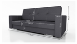 SOFA BED ALEXIA 220CM / SPRINGS + FOAM