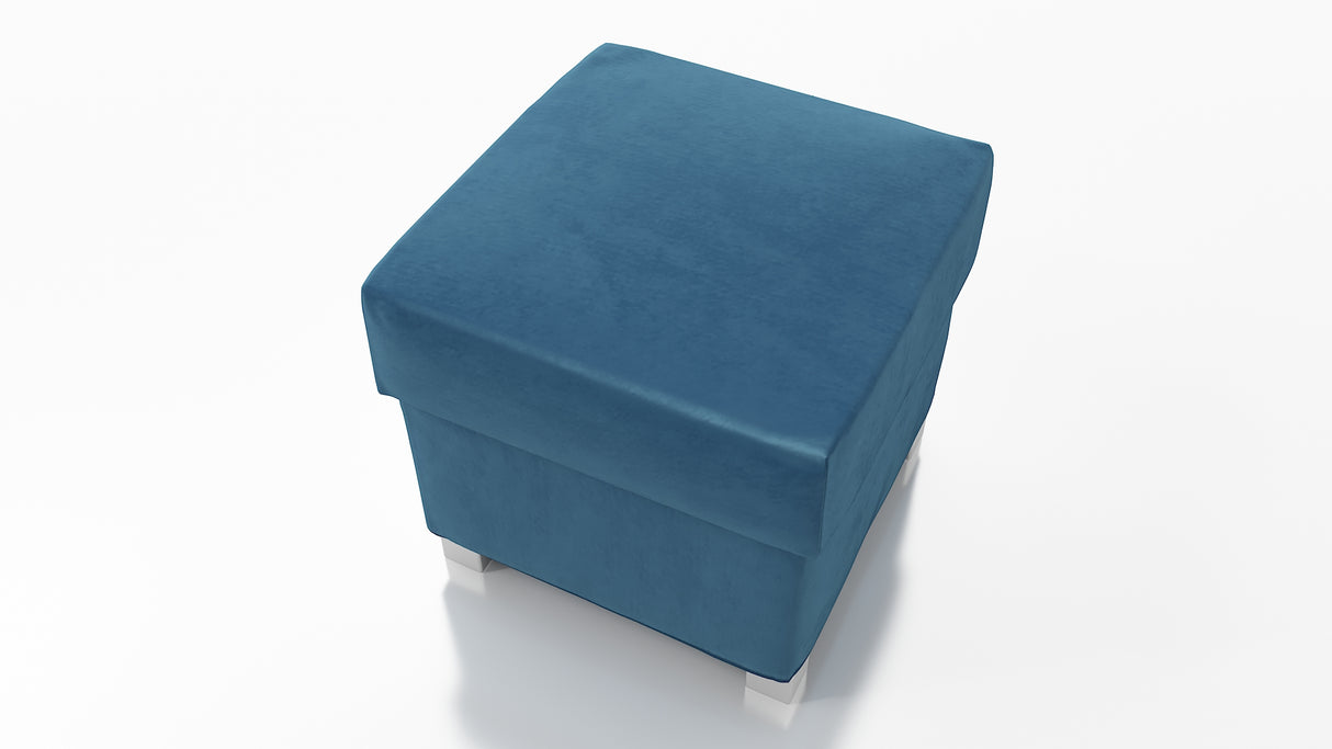 STOOL BOSS WITH STORAGE 41X41CM CHOICE OF 8 COLORSDimensions :- width 41/41 cm- height 40 cmSpecification- legs made of PVC, aluminum color- container- put on lidAnna Furniture