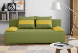 SOFA BED VERA 197CM CHOICE OF COLOR / FOAMMADE IN INARI FABRIC CLICK HEREThe couch is made of high-quality materials. Its solid frame is made of solid wood and furniture board.The seat and backrest are made of first-class foam, which makes it relatively r
