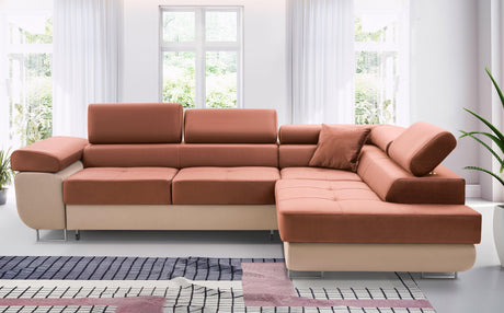 ASH II 273CM MONOLITH 61/02 WATER RESISTANT / SPRINGS + FOAMWavy springs + foam Large sleeping areaMADE IN WATER RESISTANT MONOLITH FABRICCLICK HERE TO VIEW ALL COLORS Dimensions W: 273cm D:203cm H: 90cm Sleeping area: 195x123cmAnna Furniture