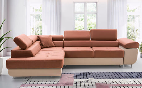 ASH II 273CM MONOLITH 61/02 WATER RESISTANT / SPRINGS + FOAMWavy springs + foam Large sleeping areaMADE IN WATER RESISTANT MONOLITH FABRICCLICK HERE TO VIEW ALL COLORS Dimensions W: 273cm D:203cm H: 90cm Sleeping area: 195x123cmAnna Furniture