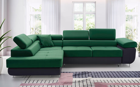 ASH II 273CM MONOLITH 37-79 WATER RESISTANT / SPRINGS + FOAMWavy springs + foam Large sleeping areaMADE IN WATER RESISTANT MONOLITH FABRICCLICK HERE TO VIEW ALL COLORS Dimensions W: 273cm D:203cm H: 90cm Sleeping area: 195x123cmAnna Furniture