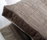 CORNER SOFA BED SAM BROWN BERLIN 03 / W55 236CM 2X STORAGE SPACE universal RIGHT/LEFT CORNER / BONELL SPRINGS + FOAMTHIS MODEL IS UNIVERSAL WHICH MEANS YOU CAN CHOOSE CORNER SIDE DURING ASSEMBLY3x PILLOWS INCLUDED2X STORAGE SPACE BONELL SPRINGS + FOAM DIM