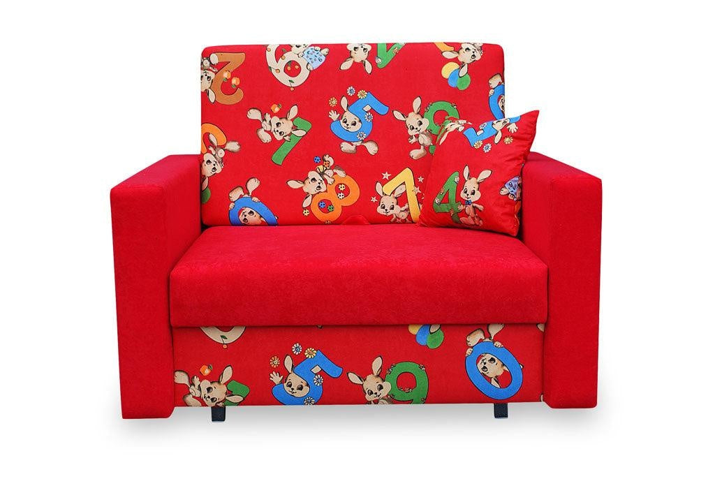 SINGLE SOFA BED SMART I 108CM CHOICE OF COLOR / FOAMDimensions :- width 108 cm- height 85 cm- depth 95 cm- area sleeping 80/195 cm(no possibility to change dimensions) +/- 3The sofa is made of a wooden frame, the sleeping surface is made of PUR T30 / 42 f