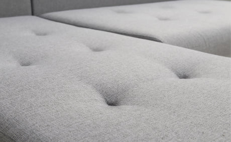 CORNER SOFA BED DAVY CHOICE OF COLOR 238CM / SPRINGS + FOAMTHIS MODEL IS UNIVERSAL WHICH MEANS YOU CAN CHOOSE CORNER SIDE DURING ASSEMBLY BOTTOM FAUX LEATHER 3x PILLOWS INCLUDED1X STORAGE SPACECHROME LEGSWAVY SPRINGS + FOAMDimensions: - width 236 cm - dep