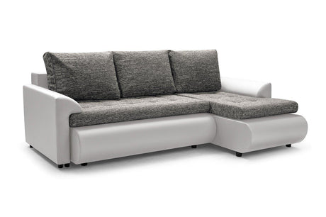 CORNER SOFA BED PRADO LAWA 5/17 226CM / SPRINGS + FOAMSEAT AND CUSHION MADE IN LAWA FABRIC CLICK HERE BOTTOM AND SIDES MADE ON FAUX LEATHER SOFT CLICK HERECORNER SOFA BED PRADAWAVY SPRINGSFOAM T30SLEEPING FUNCTIONDIMENSTIONS:WIDTH: 226cmDEPTH: 152CMHEIGHT
