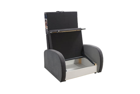 SINGLE SOFA BED TOLA 100CM *CHOICE OF COLORS* EASY CLEAN FABRIC / FOAMDimensions:- width 100 cm- height 85 cm- depth 97 cm- sleeping area 80/195 cm Made on a solid pine skeleton, the structure will allow for long-term and trouble-free use Sleeping functio