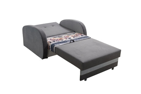 SINGLE SOFA BED TOLA 100CM *CHOICE OF COLORS* EASY CLEAN FABRIC / FOAMDimensions:- width 100 cm- height 85 cm- depth 97 cm- sleeping area 80/195 cm Made on a solid pine skeleton, the structure will allow for long-term and trouble-free use Sleeping functio