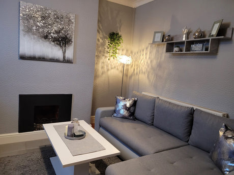 CORNER SOFA BED DAVY CHOICE OF COLOR 238CM / SPRINGS + FOAMTHIS MODEL IS UNIVERSAL WHICH MEANS YOU CAN CHOOSE CORNER SIDE DURING ASSEMBLY BOTTOM FAUX LEATHER 3x PILLOWS INCLUDED1X STORAGE SPACECHROME LEGSWAVY SPRINGS + FOAMDimensions: - width 236 cm - dep