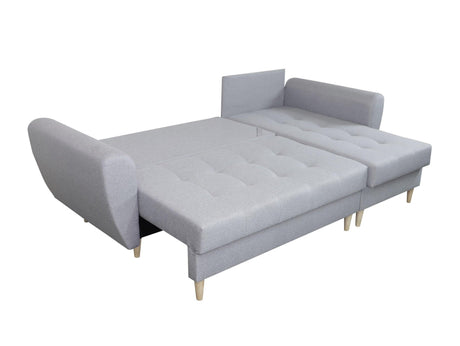 CORNER SOFA BED PALMO 2X STORAGE SPACE MALMO 05 240cm universal RIGHT/LEFT CORNER / BONELL SPRINGS + FOAMVIEW ALL COLORS CLICK HERETHIS MODEL IS UNIVERSAL WHICH MEANS YOU CAN CHOOSE CORNER SIDE DURING ASSEMBLYMADE IN MALMO FABRIC CLICK HERE3x PILLOWS INCL