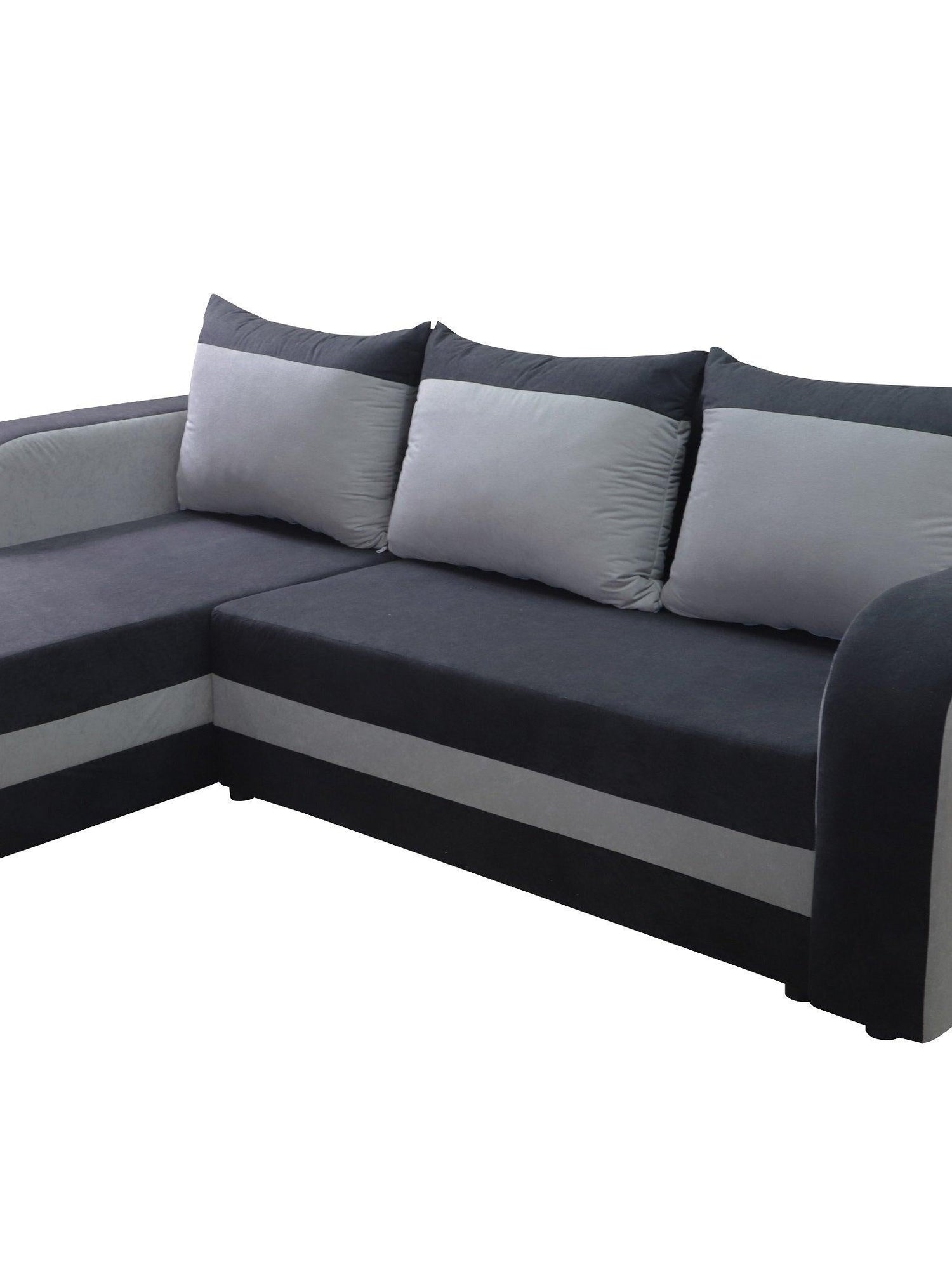 CORNER SOFA BED ALEXA RED/BLACK 238cm universal RIGHT/LEFT CORNER / FOAMTHIS MODEL IN UNIVERSAL WHICH MEANS YOU CAN CHOOSE CORNER SIDE DURING ASSEMBLY3x PILLOWS INCLUDED1X STORAGE SPACESLEEPING FUNCTIONDIMENTIONSWidth: 238 cmDepth: 140cmSleeping area: 200