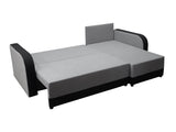 CORNER SOFA BED ALEXIS 228cm universal RIGHT/LEFT CORNER / FOAMTHIS MODEL IN UNIVERSAL WHICH MEANS YOU CAN CHOOSE CORNER SIDE DURING ASSEMBLY3x PILLOWS INCLUDED1X STORAGE SPACESLEEPING FUNCTIONT30 FOAMDIMENTIONSWidth: 228 cmDepth: 138cmSleeping area: 200