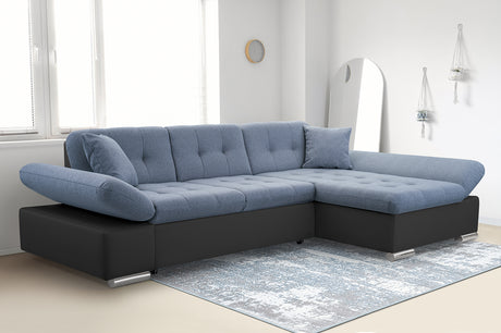CORNER SOFA BED TOKYO 278cm TATUM 278 / SOFT 11 / SPRINGS + FOAMADJUSTABLE ARMRESTSLARGE SLEEPING AREALIFT UP STORAGE SPACEFOAM + WAVY SPRINGS TOP OF SOFA FABRIC TATUM CLICK HERE BTOOM FAUX LEATHER SOFT CLICK HEREAnna Furniture