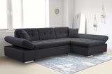 CORNER SOFA BED TOKYO 278cm TATUM 283 / SOFT 11 / SPRINGS + FOAMADJUSTABLE ARMRESTSLARGE SLEEPING AREALIFT UP STORAGE SPACEFOAM + WAVY SPRINGS TOP OF SOFA FABRIC TATUM CLICK HERE BTOOM FAUX LEATHER SOFT CLICK HEREAnna Furniture