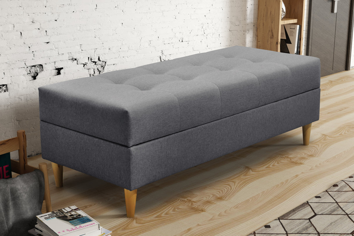 OTTOMAN STORAGE BOX 129X55CM MATCHING WITH SOFA BRIAN AND PALMO CHOICE OF COLORSMADE IN MALMO FABRIC CLICK HERESPARK FABRIC CLICK HERESIZE:129X55CMHEIGHT 43CMCAN BE MADE IN DIFFERENT FABRIC/COLOR CONTACT US TO ORDERAnna Furniture