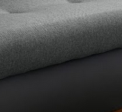 CORNER SOFA BED DAVY CHOICE OF COLOR 238CM / SPRINGS + FOAMTHIS MODEL IS UNIVERSAL WHICH MEANS YOU CAN CHOOSE CORNER SIDE DURING ASSEMBLY BOTTOM FAUX LEATHER 3x PILLOWS INCLUDED1X STORAGE SPACECHROME LEGSWAVY SPRINGS + FOAMDimensions: - width 236 cm - dep