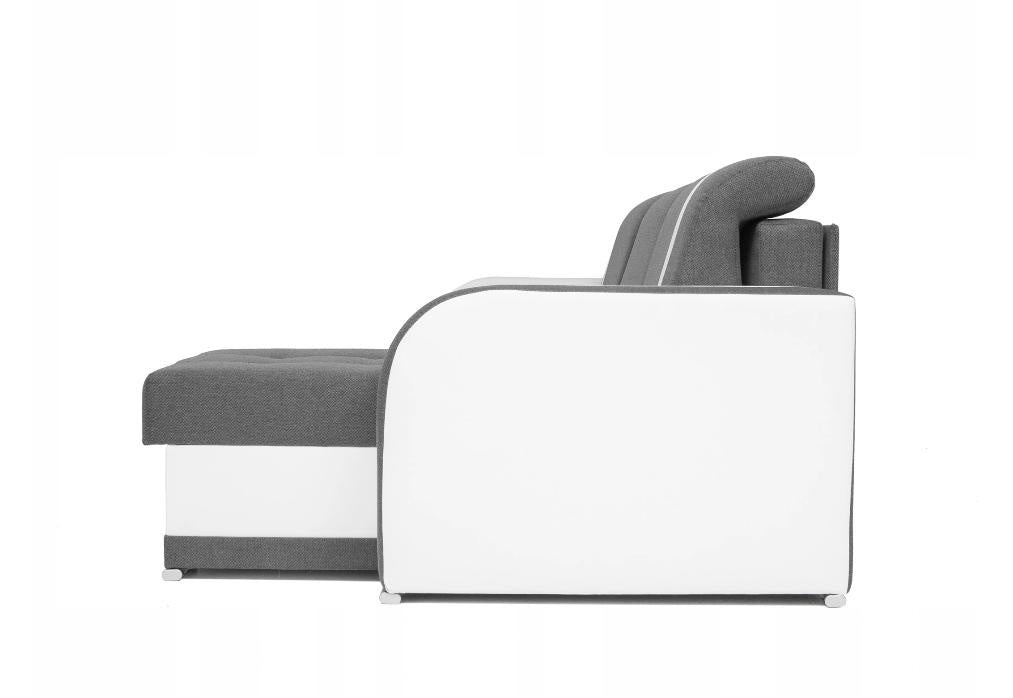 CORNER SOFA BED DINA 236CM 2X STORAGE SPACE INARI 96 / 1114 UNIVERSAL CORNER RIGHT/LEFT CORNER / BONELL SPRINGS + FOAMVIEW ALL COLORS CLICK HERETHIS MODEL IS UNIVERSAL WHICH MEANS YOU CAN CHOOSE CORNER SIDE DURING ASSEMBLYBONELL SPRINGS + FOAM 2X Storage