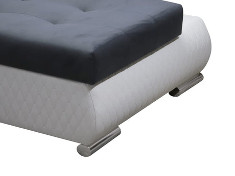 CORNER SOFA BED LONDON U SHAPE 2304/1116/60 322CM 3X STORAGE SPACE STAIN RESISTANT EASY CLEAN FABRIC / BONELL SPRINGS + FOAMFABRIC:CASABLANCA + FAUX LEATHERFEATURES:3X STORAGE CONTAINERS2XGLASS SHELFSTAIN RESISTANT FABRICBONELL SPRINGS + FOAMCASABLANCAIs