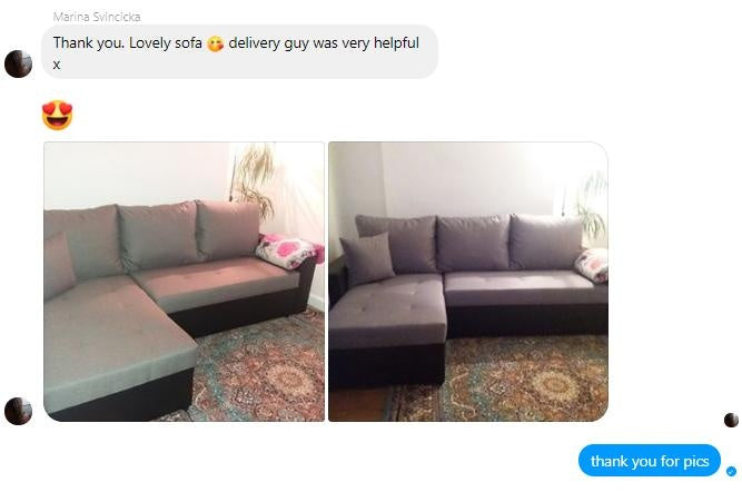 CUSTOMER POHOTOS & REVIEWSVISIT AND LIKE OUR FACEBOOK PAGEAnna Furniture