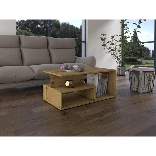 COFFEE TABLE PRIMA OAK ARTISANMinimalistic design Very good workmanship Perfect for a living room / room / office New type of fittings, smooth sides without plugs Polish producerAn ideal proposition for people who appreciate having beautiful furniture in