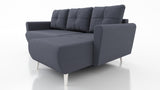 CORNER SOFA BED MONE UNIVERSAL 228cm EASY CLEAN FABRIC CHOICE OF COLOR / BONELL SPRINGS + FOAMTHIS MODEL IS UNIVERSAL WHICH MEANS YOU CAN CHOOSE CORNER SIDE DURING ASSEMBLYSpecification:- EASY CLEAN FABRIC (JASMINE AND KRONOS)- free-standing furniture uph