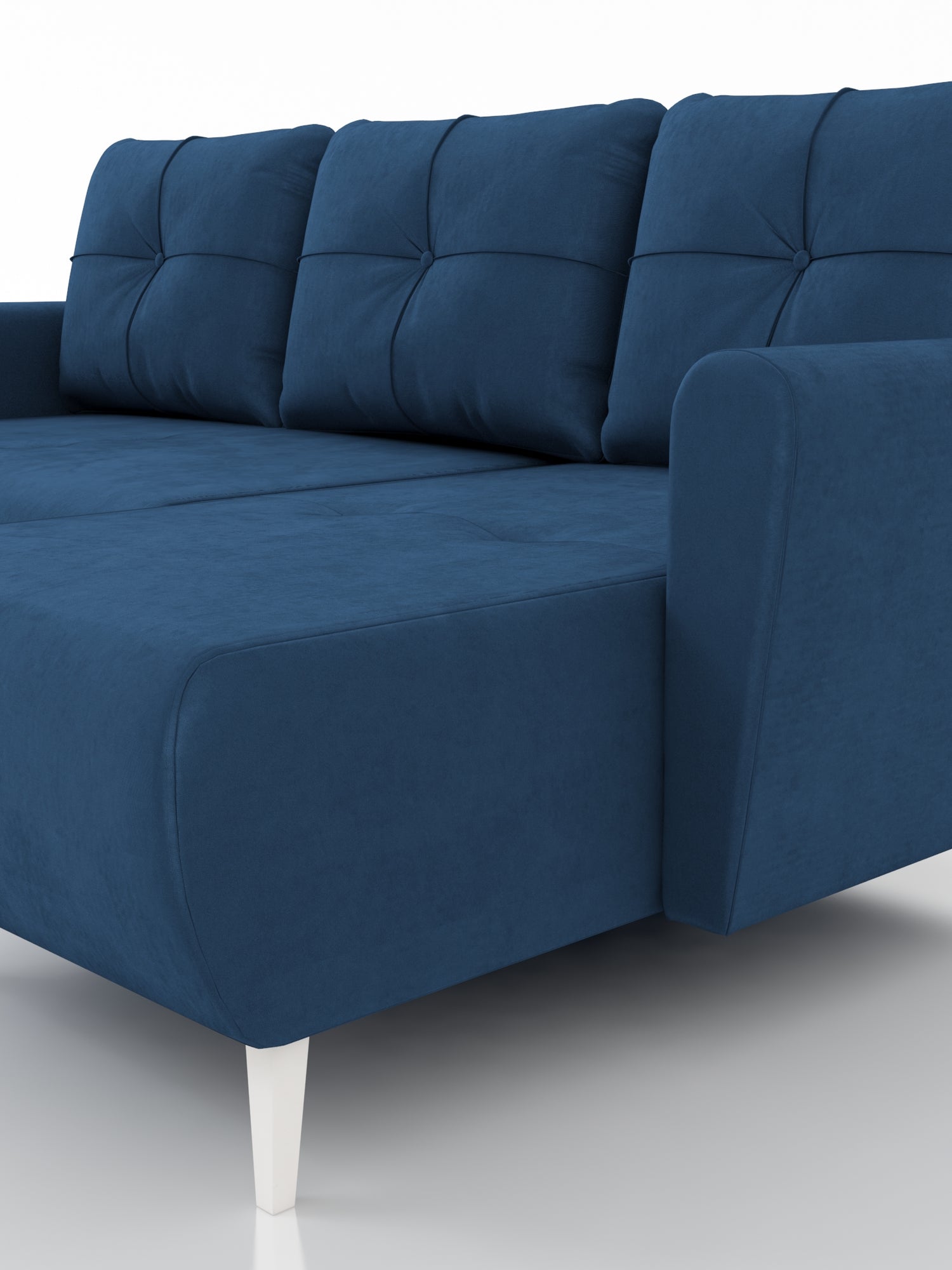 CORNER SOFA BED MONE UNIVERSAL 228cm EASY CLEAN FABRIC CHOICE OF COLOR / BONELL SPRINGS + FOAMTHIS MODEL IS UNIVERSAL WHICH MEANS YOU CAN CHOOSE CORNER SIDE DURING ASSEMBLYSpecification:- EASY CLEAN FABRIC (JASMINE AND KRONOS)- free-standing furniture uph