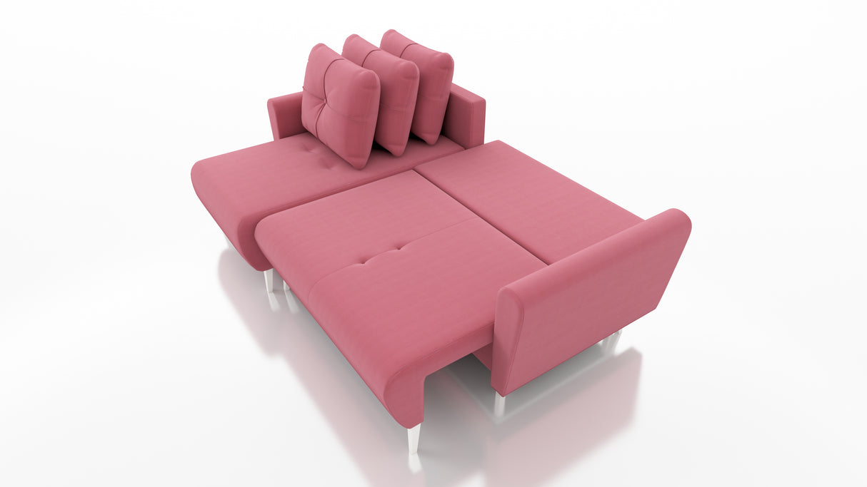 CORNER SOFA BED MONE UNIVERSAL 228cm EASY CLEAN FABRIC CHOICE OF COLOR / BONELL SPRINGS + FOAMTHIS MODEL IS UNIVERSAL WHICH MEANS YOU CAN CHOOSE CORNER SIDE DURING ASSEMBLYSpecification:- EASY CLEAN FABRIC (JASMINE AND KRONOS)- free-standing furniture uph