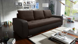 SOFA BED DAVY 228CM / BONELL SPRINGS + FOAM CHOICE OF COLORMADE IN FABRIC INARI CLICK HERE + MADRID FAUX LEATHER CLICK HERE Dimensions:- 143/190 sleeping area- width 228- depth 93- height to the seat 42* dimensions are given with a tolerance of +/- 3 cmSp