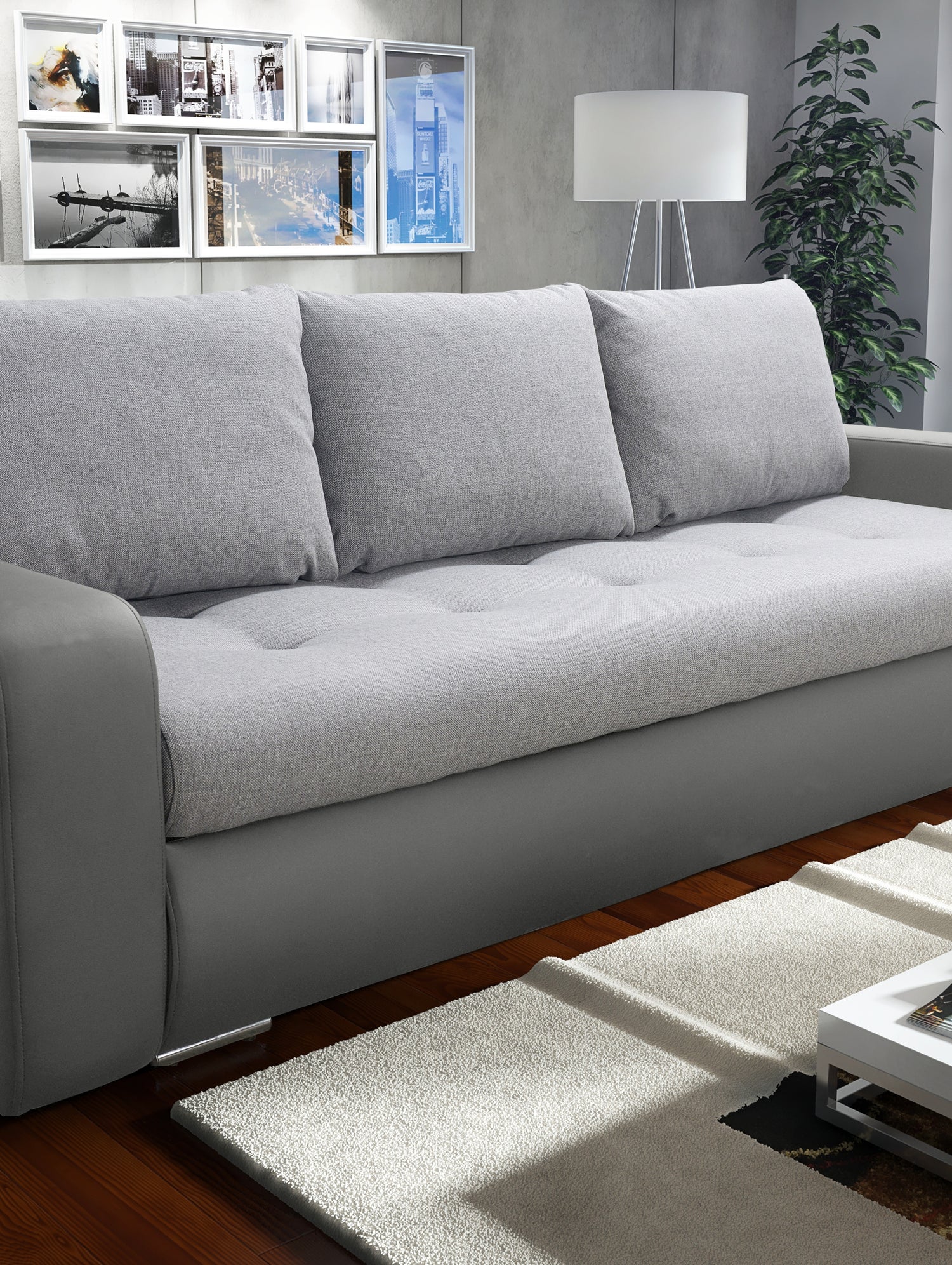SOFA BED DAVY 228CM / BONELL SPRINGS + FOAM CHOICE OF COLORMADE IN FABRIC INARI CLICK HERE + MADRID FAUX LEATHER CLICK HERE Dimensions:- 143/190 sleeping area- width 228- depth 93- height to the seat 42* dimensions are given with a tolerance of +/- 3 cmSp