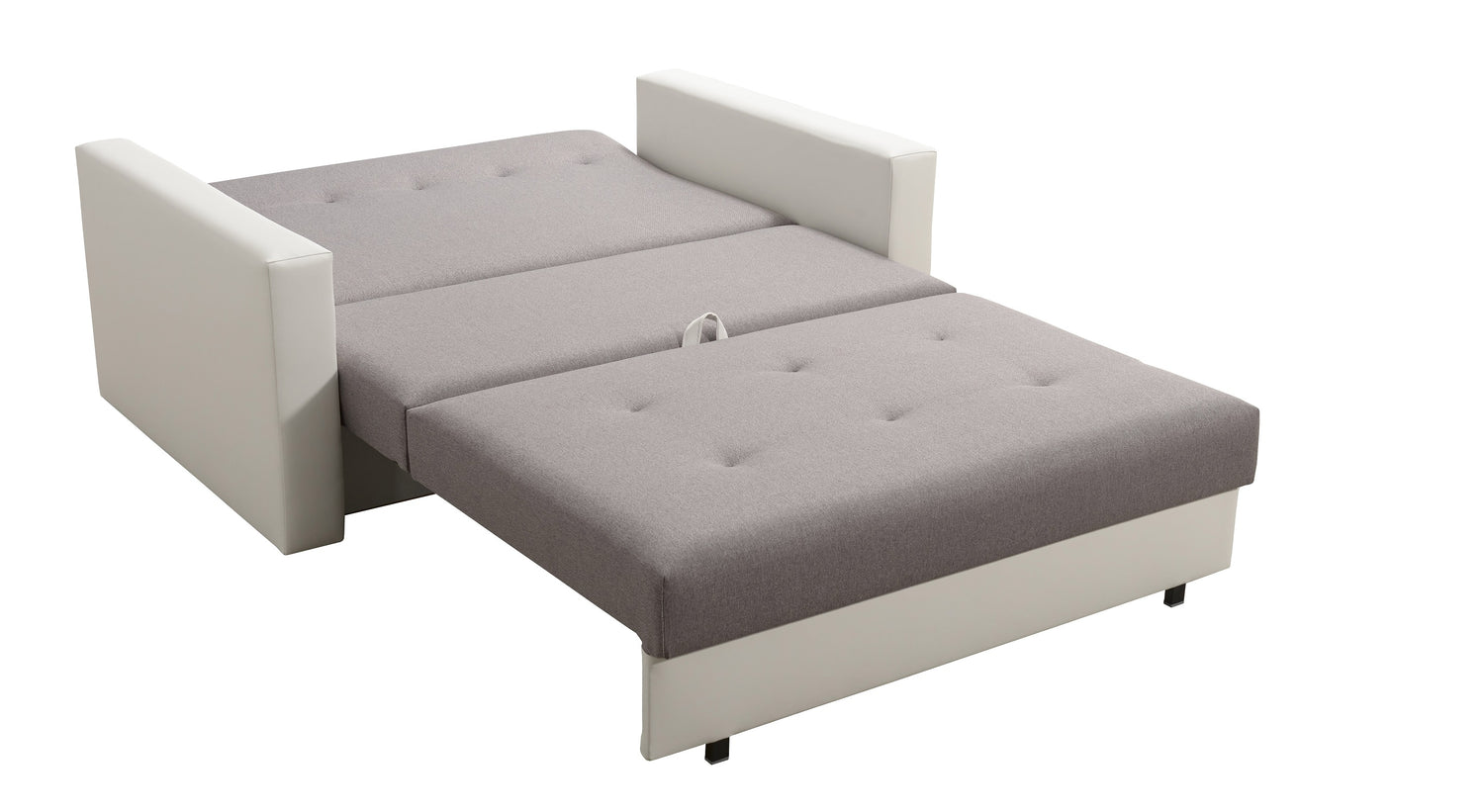 2 SEATER SOFA BED SMART II 137CM CHOICE OF COLORS / SPRINGS + FOAMDimensions :- width 137 cm- height 85 cm- depth 95 cm- area sleeping 113/195 cm(no possibility to change dimensions) +/- 3The sofa is made on a wooden skeleton, the seat uses corrugated spr