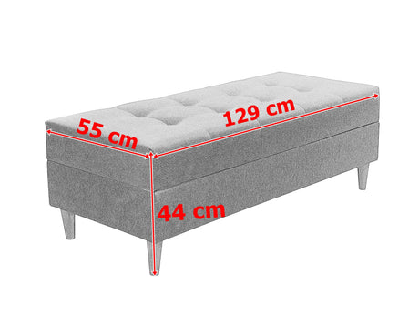 OTTOMAN STORAGE BOX 129X55CM MATCHING WITH SOFA BRIAN AND PALMO CHOICE OF COLORSMADE IN MALMO FABRIC CLICK HERESPARK FABRIC CLICK HERESIZE:129X55CMHEIGHT 43CMCAN BE MADE IN DIFFERENT FABRIC/COLOR CONTACT US TO ORDERAnna Furniture